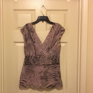 Banana Republic pink blouse Size 2